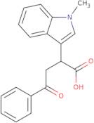 2-(1-Methylindol-3-yl)-4-oxo-4-phenylbutanoic acid