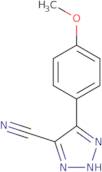 5-(4-methoxyphenyl)-2H-1,2,3-triazole-4-carbonitrile