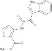 methyl 3-(2-indol-3-yl-2-oxoacetylamino)thiophene-2-carboxylate