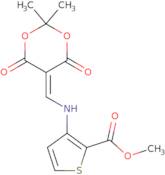 Methyl 3-(((4,4-dimethyl-2,6-dioxo-3,5-dioxanylidene)methyl)amino)thiophene-2-carboxylate