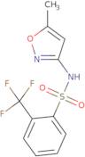 (5-methylisoxazol-3-yl)((2-(trifluoromethyl)phenyl)sulfonyl)amine