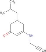 5-(2-methylpropyl)-3-(prop-2-ynylamino)cyclohex-2-en-1-one