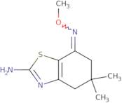 7-(O-methyloxime)-5,5-dimethyl-4,5,6-trihydrobenzothiazole-2-ylamine