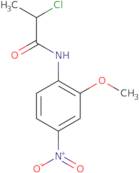 N-(2-Methoxy-4-nitrophenyl)-2-chloropropanamide