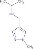 [(1-Methyl-1H-pyrazol-4-yl)methyl](propan-2-yl)amine