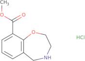 Methyl 2,3,4,5-tetrahydro-1,4-benzoxazepine-9-carboxylate hydrochloride