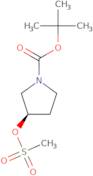(R)-3-[(Methylsulfonyl)oxy]pyrrolidine-1-carboxylic acid tert-butyl ester