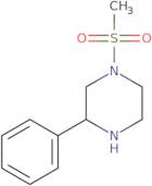 1-(Methylsulfonyl)-3-phenylpiperazine