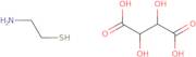 (Mercaptoethyl)ammonium hydrogen tartrate