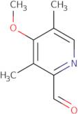 4-Methoxy-3,5-dimethyl-2-pyridinecarboxaldehyde