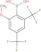 2-Methoxy-4,6-bis(trifluoromethyl)phenylboronic acid