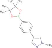 1-Methyl-4-[4-(4,4,5,5-tetramethyl-1,3,2-dioxaborolan-2-yl)phenyl]-1H-pyrazole