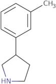 3-(3-Methylphenyl)pyrrolidine