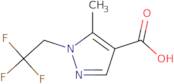 5-Methyl-1-(2,2,2-trifluoroethyl)-1H-pyrazole-4-carboxylic acid