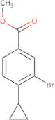 Methyl-3-bromo-4-cyclopropybenzoate