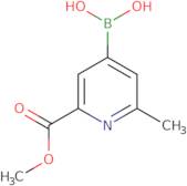 2-(Methoxycarbonyl)-6-methylpyridine-4-boronic acid