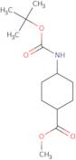 trans-Methyl 4-((tert-butoxycarbonyl)amino)cyclohexanecarboxylate