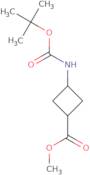 Methyl 3-{[(tert-butoxy)carbonyl]amino}cyclobutane-1-carboxylate