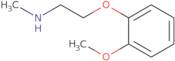 2-(2-Methoxyphenoxy)-N-methylethanamine