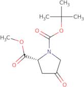 1-O-tert-butyl 2-O-Methyl (2R)-4-oxopyrrolidine-1,2-dicarboxylate