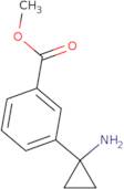 Methyl 3- (1- aminocyclopropyl) benzoate