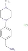 (4-(4-Methylpiperazin-1-yl)phenyl)methanamine HCl