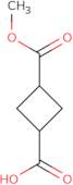 3-(Methoxycarbonyl)cyclobutane-1-carboxylic acid