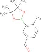 4-Methyl-3-(4,4,5,5-tetramethyl-1,3,2-dioxaborolan-2-yl)benzaldehyde