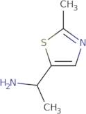 1-(2-Methyl-1,3-thiazol-5-yl)ethan-1-amine