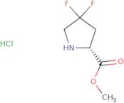 Methyl (R)-4,4-difluoropyrrolidine-2-carboxylate hydrochloride