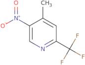 4-Methyl-5-nitro-2-(trifluoromethyl)pyridine