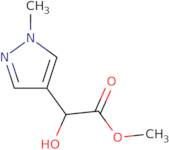 Methyl 2-hydroxy-2-(1-methyl-1H-pyrazol-4-yl)acetate