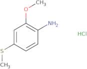 2-Methoxy-4-(methylsulfanyl)aniline hydrochloride
