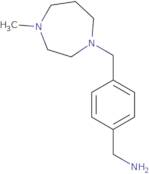 4-[(4-Methyl-1,4-diazepan-1-yl)methyl]phenyl]methanamine