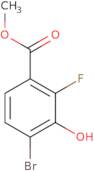 Methyl 4-bromo-2-fluoro-3-hydroxybenzoate