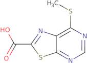 7-(Methylsulfanyl)[1,3]thiazolo[5,4-d]pyrimidine-2-carboxylic acid