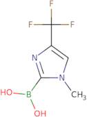 (1-Methyl-4-(trifluoromethyl)-1H-imidazol-2-yl)boronic acid