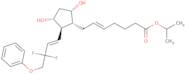 1-Methylethyl (5E)-7-[(1R,2R,3R,5S)-2-[(1E)-3,3-difluoro-4-phenoxy-1-buten-1-yl]-3,5-dihydroxycyclopentyl]-5-heptenoate