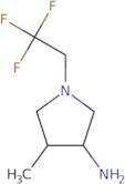 4-Methyl-1-(2,2,2-trifluoroethyl)-3-pyrrolidinamine