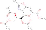 Methyl (3aR,4R,7aR)-2-methyl-4-[(1S,2R)-1,2,3-triacetoxypropyl]-3a,7a-dihydro-4H-pyrano[3,4-d][1,3…