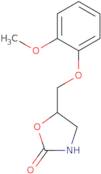 5-[(2-Methoxyphenoxy)-methyl]-2-oxazolidinone