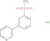 3-(3-Methanesulfonyl-phenyl)-pyridine hydrochloride