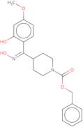 (Z)-2-(5-Methoxy)phenol 4-(N-benzyloxycarbonyl)piperidinyl-methanone oxime