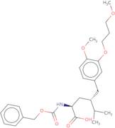 (a-S,γ-S)-4-Methoxy-3-(3-methoxypropoxy)-γ-(1-methylethyl)-a-[[(phenylmethoxy)carbonyl]amino]benze…