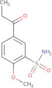 1-(4'-Methoxy-3'-sulfonamidophenyl)-1-propanone