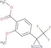 2-Methoxy-4-[3-(trifluoromethyl)-3H-diazirin-3-yl]benzoic acid, methyl ester