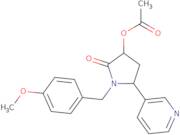 1-(4-Methoxybenzyl)-3-acetoxynorcotinine