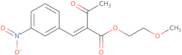 2-Methoxyethyl 2-(3-nitrobenzylidene)acetoacetate