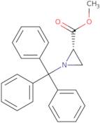 Methyl (S)-N-tritylaziridine-2-carboxylate