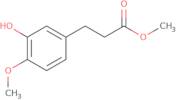 Methyl 3-(3-hydroxy-4-methoxyphenyl)propanoate